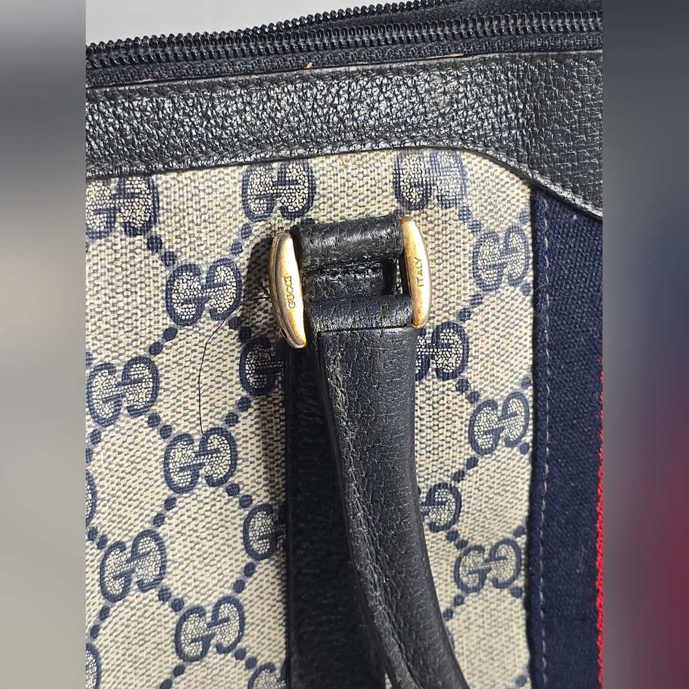 Gucci Vintage Sherry Boston Bag - Picture 2 of 13